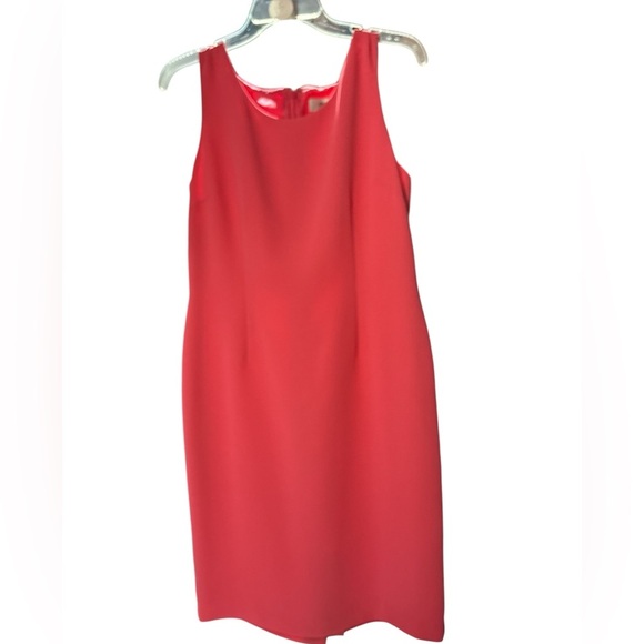 Jones Studio Pink Halter Sheath Dress - Picture 2 of 3